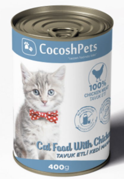 CocoshPets Cocoshpets Tavuk Etli 400 gr Kedi Maması