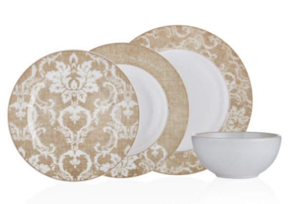 Bernardo Damask 24 Parça Yemek Takımı