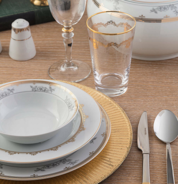 Bernardo Golden Heritage 57 Parça Yemek Takımı