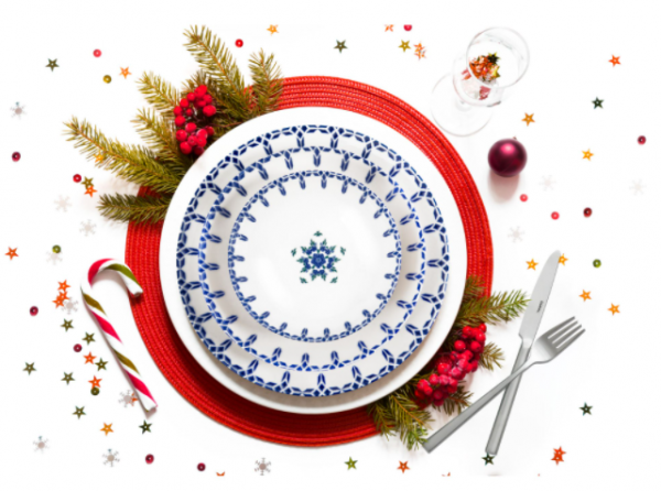 Güral Porselen Atina 1654 24 Parça Yemek Takımı
