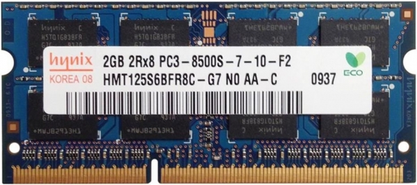 SK Hynix HMT125S6BFR8C 2 GB 1066 MT