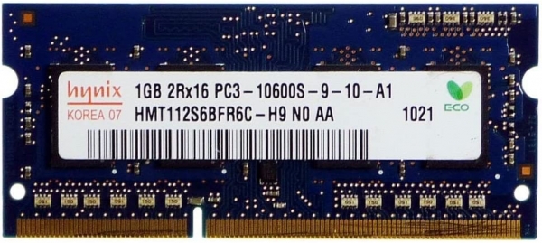 SK Hynix HMT112S6BFR6C-H9 1 GB 1333 MT