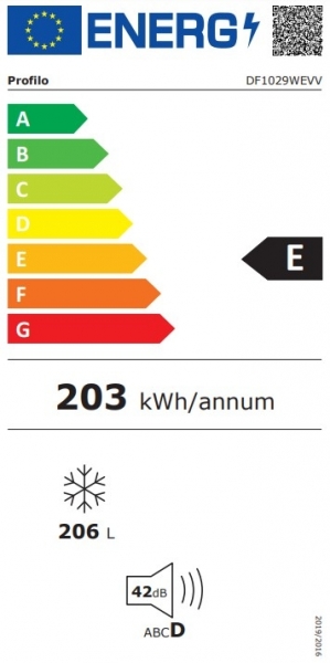 Profilo DF1029WEVV Derin Dondurucu