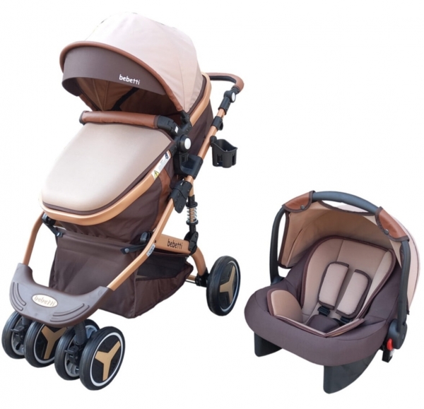 Bebetti T-1923 Travel Sistem Bebek Arabası