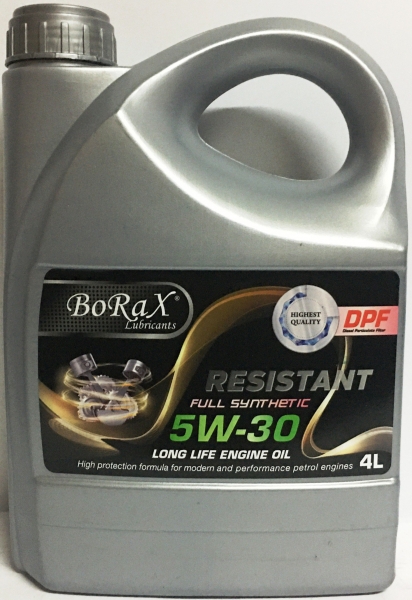 Borax Resistant 5W-30 Motor Yağı (4 litre)