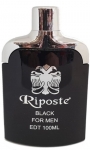 Riposte Black EDT 100 ml Erkek Parfümü resim