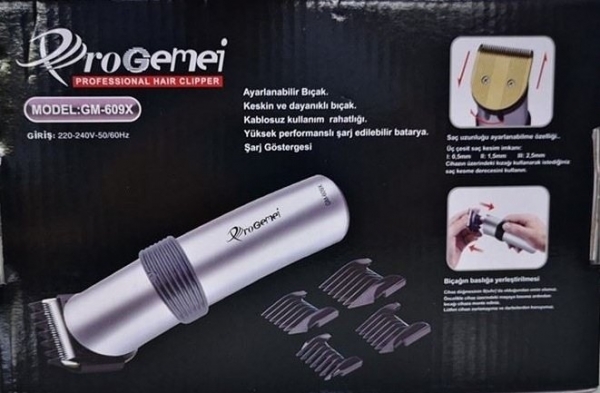 ProGemei GM-609X Saç Kesme Makinesi