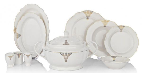 Schafer Serene GLD01 60 Parça Yemek Takımı