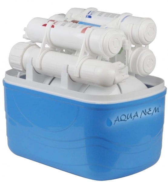 Aquanem Kapalı Kasa 5 Aşamalı Su Arıtma Cihazı (Pompalı)