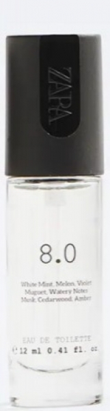 Zara 8.0 EDT 12 ml Erkek Parfümü