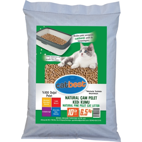 CatBest Çam Peleti 10 lt Kedi Kumu (10 lt)