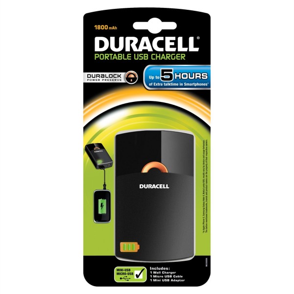 Duracell PPS5H 1800 mAh Powerbank