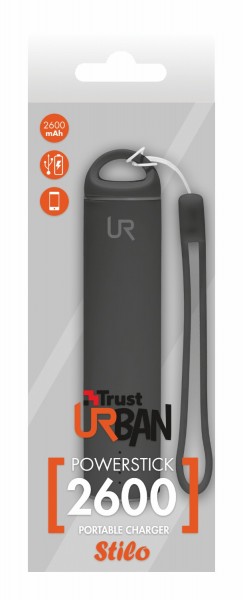 Trust Urban PowerStick Stilo 2600 2600 mAh Powerbank