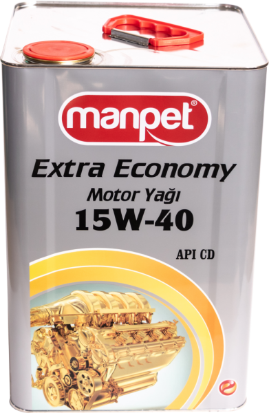 Manpet Turbo Extra Economy 15W-40 CD Motor Yağı (16 litre)