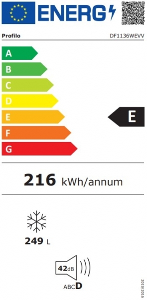 Profilo DF1136WEVV Derin Dondurucu