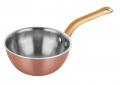 Altınbaşak Multi Metal Bakır Mini Wok Tava 12 cm resim