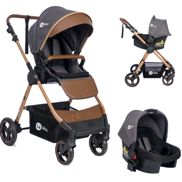 4 Baby AB 472 Bagi Gold Travel Sistem Bebek Arabası