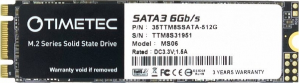 Timetec 35TTM8SSATA-512G SSD