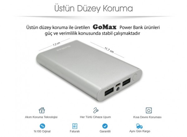 Gomax 10000 10000 mAh Powerbank