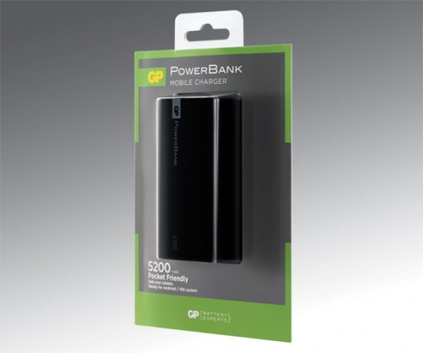GP 1C05A 5200 mAh Powerbank