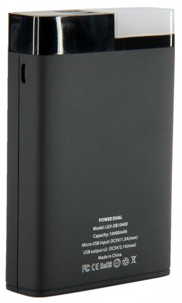 Ligovi Power Dual 10.400 mAh 10400 mAh Powerbank