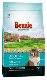 Bonnie Somonlu Yetişkin 1.5 kg Kedi Maması