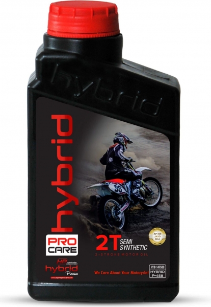 Hybrid 2T Semi Synthetic Motor Yağı (1 litre)