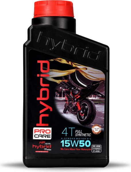Hybrid 4T Full Synthetic 15W-50 Motor Yağı (1 litre)