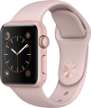 Apple Watch Series 1 (38 mm) Roze Altın Rengi Alüminyum Kasa ve Kum Pembesi Spor Kordon resim