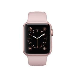 Apple Watch Series 1 (38 mm) Roze Altın Rengi Alüminyum Kasa ve Kum Pembesi Spor Kordon Akıllı Saat