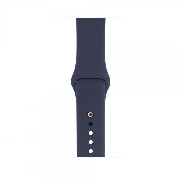 Apple Watch Series 1 (42 mm) Roze Altın Rengi Alüminyum Kasa ve Gece Mavisi Spor Kordon Akıllı Saat