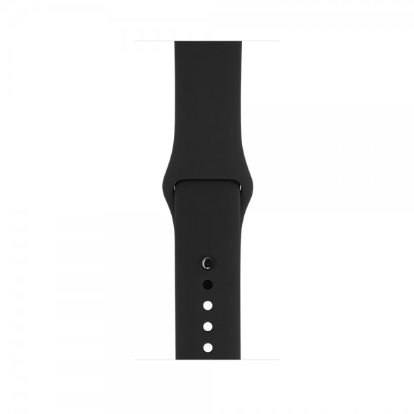 Apple Watch Series 1 (42 mm) Uzay Grisi Alüminyum Kasa ve Siyah Spor Kordon Akıllı Saat