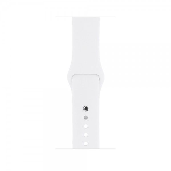 Apple Watch Series 2 (38 mm) Gümüş Rengi Alüminyum Kasa ve Beyaz Spor Kordon Akıllı Saat