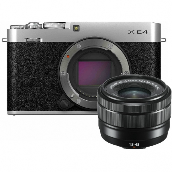 Fujifilm X-E4 15-45mm Aynasız Fotoğraf Makinesi (15-45 mm)