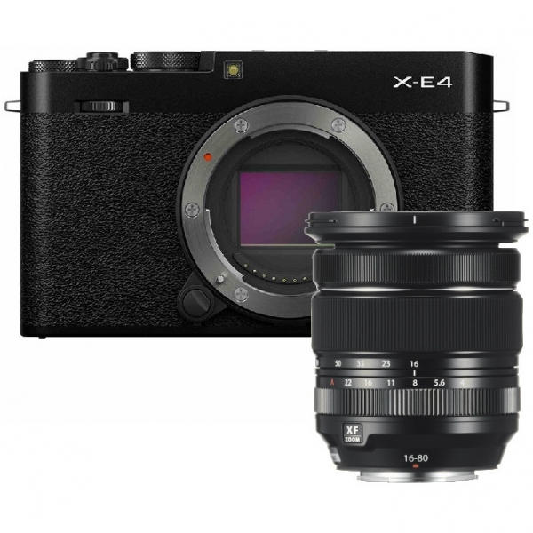 Fujifilm X-E4 16-80mm Aynasız Fotoğraf Makinesi (16-80 mm)