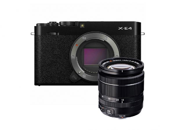 Fujifilm X-E4 18-55mm Aynasız Fotoğraf Makinesi (18-55 mm)
