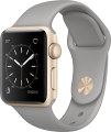 Apple Watch Series 2 (38 mm) Altın Rengi Alüminyum Kasa ve Beton Grisi Spor Kordon resim