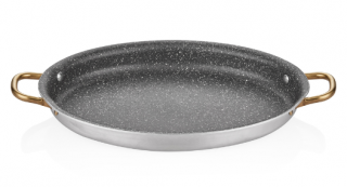 Altınbaşak Alu Granit Oval Omlet Tavası 28 cm