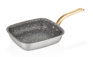Altınbaşak Alu Granit Kare Tava 16 cm
