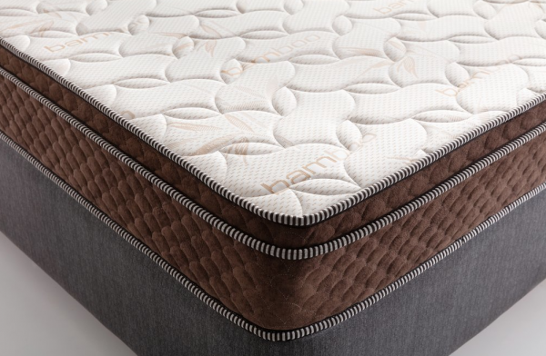 Heyner Bamboo Pedli Lüx 180x200 cm Yaylı Yatak (180x200 cm)