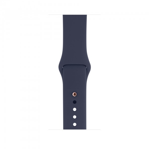 Apple Watch Series 2 (42 mm) Roze Altın Rengi Alüminyum Kasa ve Gece Mavisi Spor Kordon Akıllı Saat