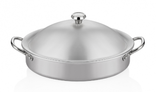 Altınbaşak White Pearl Oval Tencere 25 cm