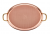 Altınbaşak MM Oval Sığ Bakır Omlet Tava 28 cm
