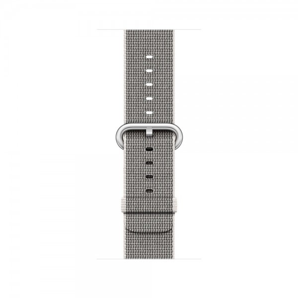 Apple Watch Series 2 (42 mm) Gümüş Rengi Alüminyum Kasa ve Naylon Örme İnci Grisi Kordon Akıllı Saat