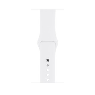 Apple Watch Series 2 (42 mm) Paslanmaz Çelik Kasa ve Beyaz Spor Kordon Akıllı Saat