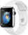 Apple Watch Series 2 (42 mm) Paslanmaz Çelik Kasa ve Beyaz Spor Kordon Akıllı Saat