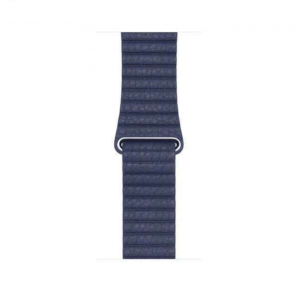 Apple Watch Series 2 (42 mm) Paslanmaz Çelik Kasa ve Gece Mavisi Deri Loop