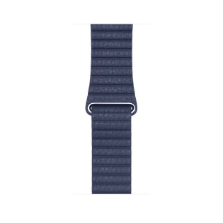 Apple Watch Series 2 (42 mm) Paslanmaz Çelik Kasa ve Gece Mavisi Deri Loop - Orta Boy Akıllı Saat