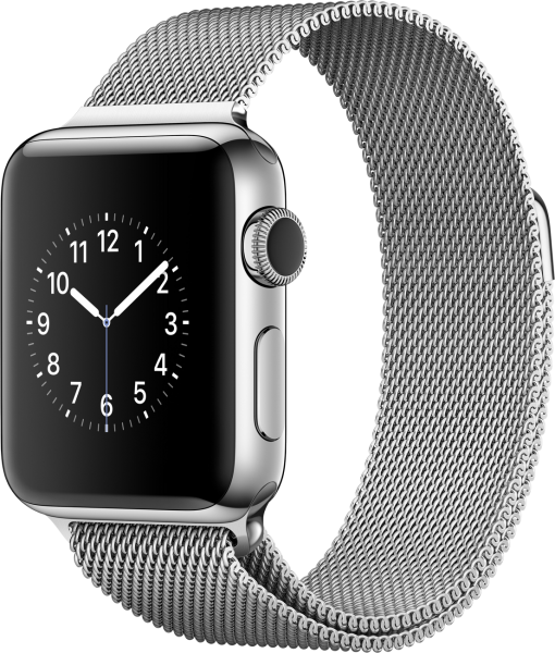 Apple Watch Series 2 (38 mm) Paslanmaz Çelik Kasa ve Milano Loop Akıllı Saat