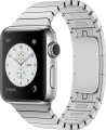 Apple Watch Series 2 (38 mm) Paslanmaz Çelik Kasa ve Baklalı Model Bilezik resim
